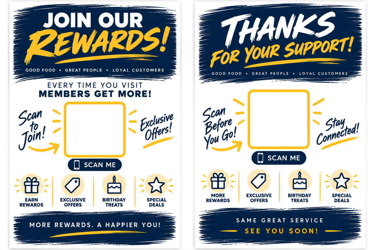 Double-Sided Window Cards (4×6)